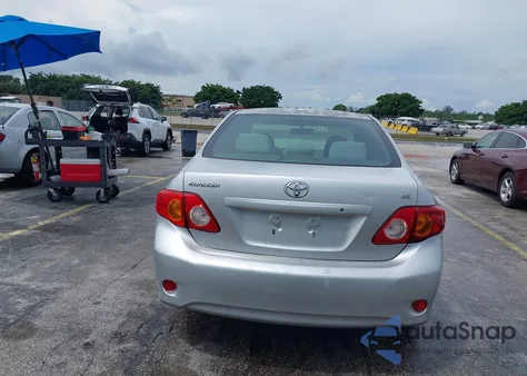 2009 Toyota Corolla Le из США, поврежденный, VIN JTDBL40E099021832